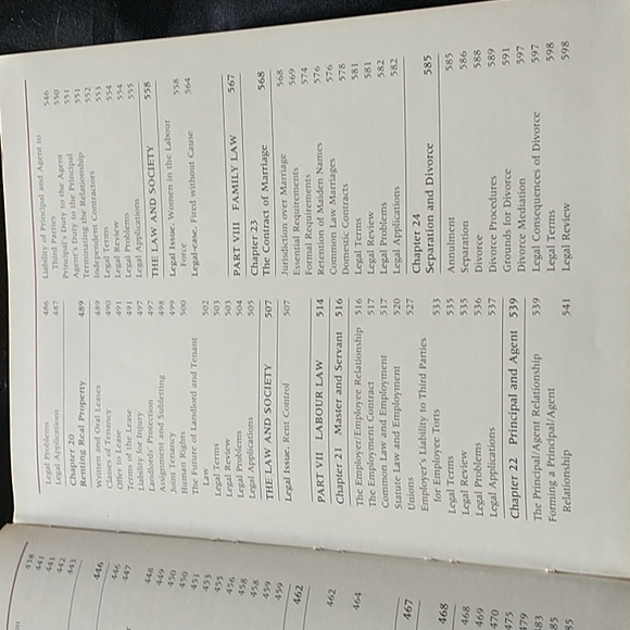 GUC 🇨🇦 Text Book - All About Law by Dwight L. Gibson & Terry G. Murphy - Picture 6 of 8